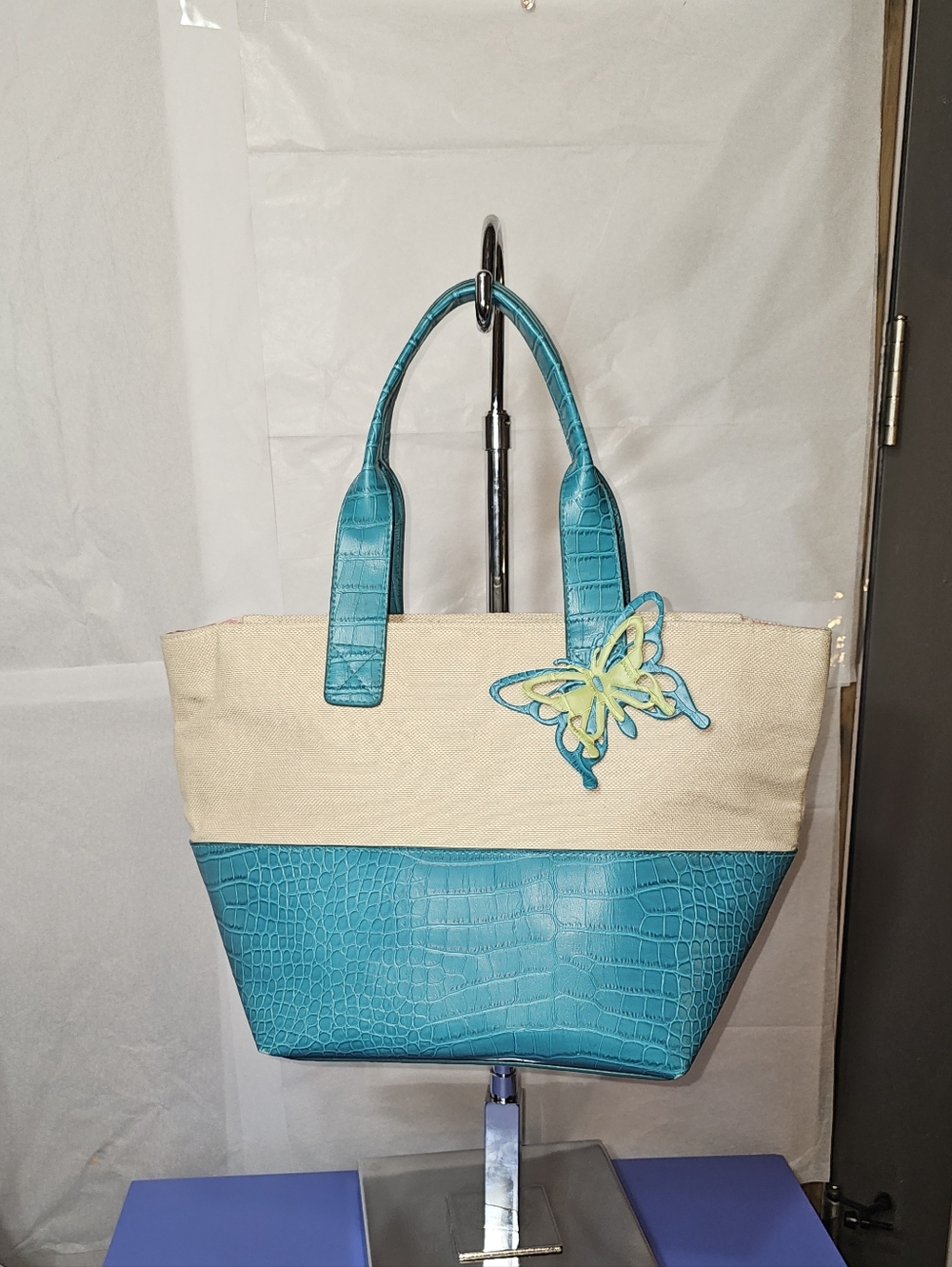 Rare Vintage Stone Mountain Tote Bag- EUC